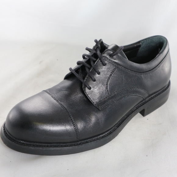 Hunter's Bay Other - HUNTER'S BAYBlack Leather Cap Toe Derby Shoes Sz 7.5 US Men